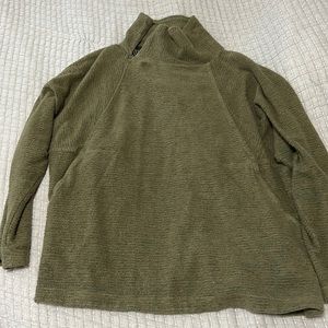 REI turtleneck sweater with pockets